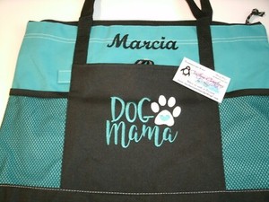 personalized dog bag