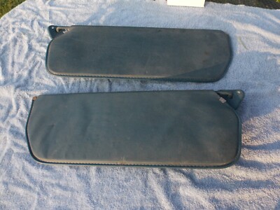 1973-1987 Chevy Silverado GMC truck 4x4 sun visors blue