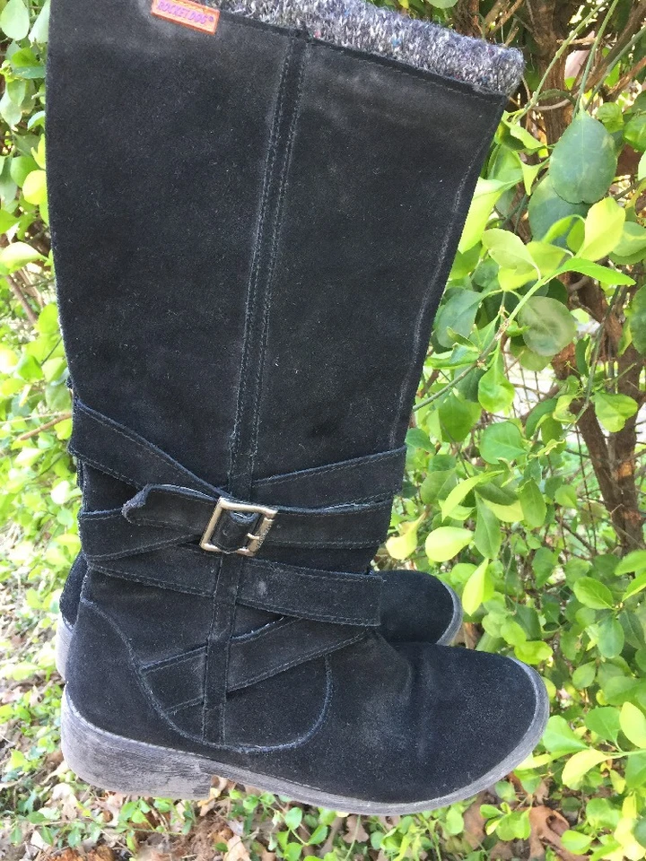 ROCKET DOG Sexy Suede Leather Motorcycle RIDING Cowboy BOOTS Womens Shoes Sz 8.5 - Image 2 of 4