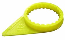 100 x 32mm Yellow CHECKPOINT Indicators Safety Wheel Nut Pointer Truck  TY432C