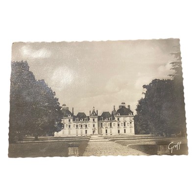 En Touraine Postcard 304 Cheverny Le Châtedu Yu Du Parc France By Greff