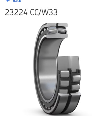 SKF 23224 CC/W33 Sperical Roller Bearing