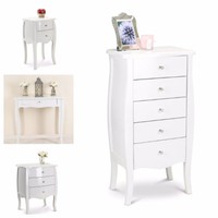 White Shabby Chic Console Side Table French Bedroom Hallway 2 3 5 Chest Drawers White Shabby Chic Console Side Table French Bedroom Hallway 2 3 5 Chest Drawers