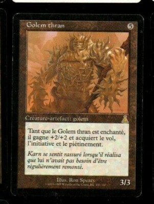 MRM FR/VF Thran Golem (Golem Thran) MTG magic UDS