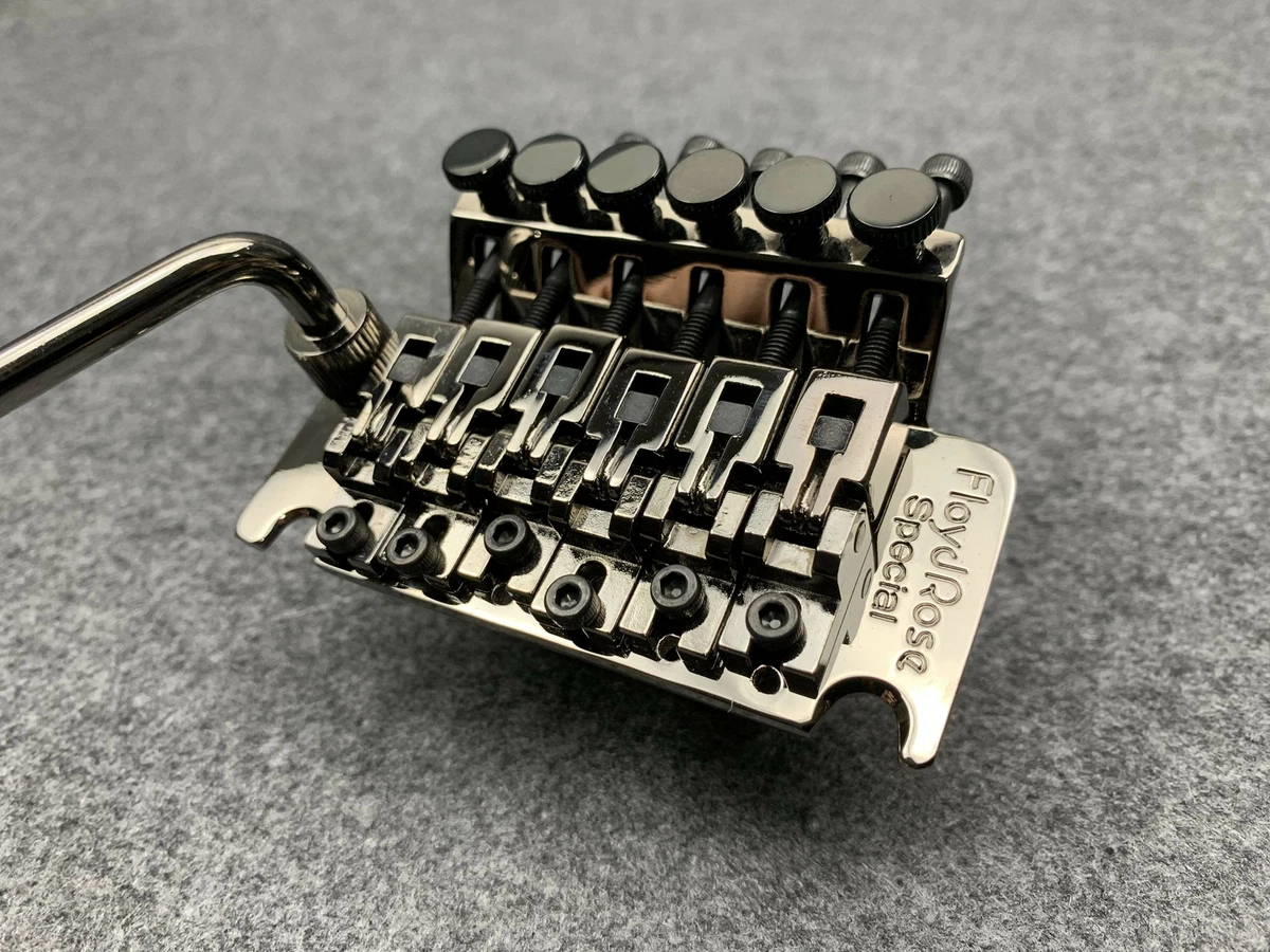 Floyd Rose Special Series Tremolo System Black Nickel Bridge From Korea