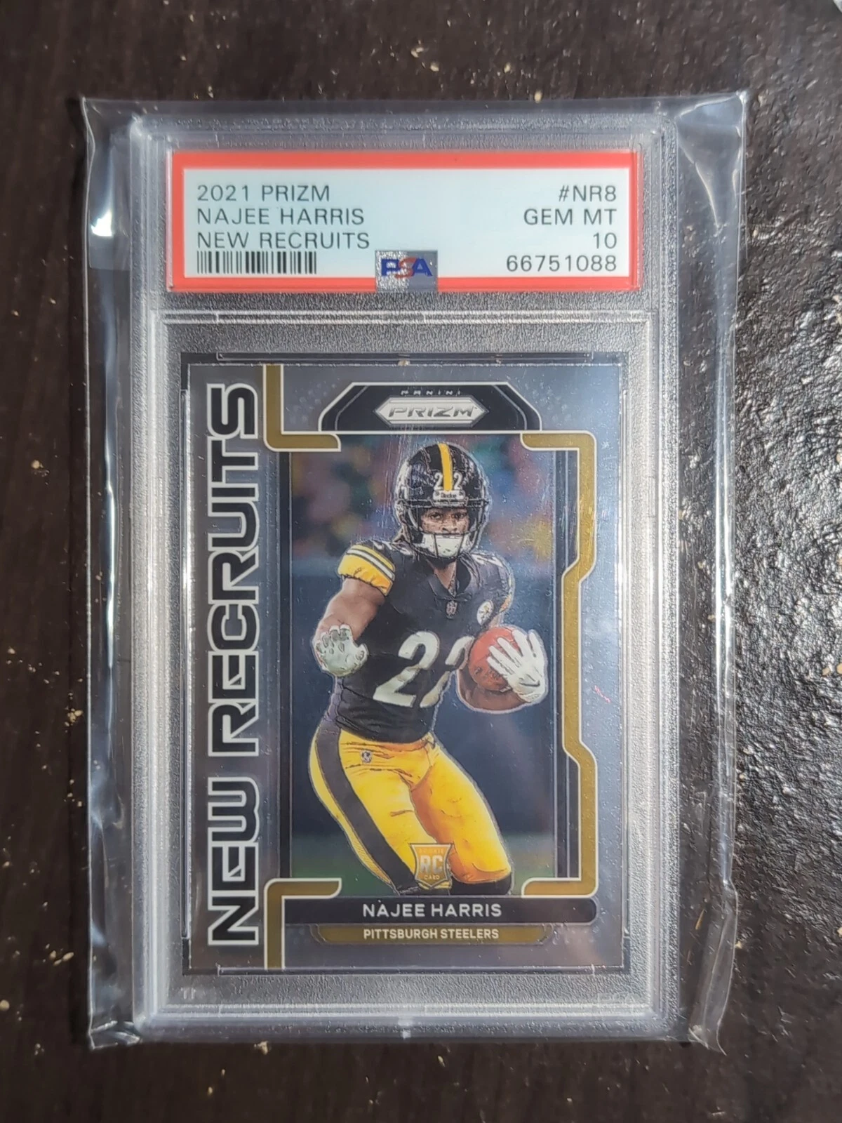 Najee Harris Panini Prizm New Recruits #NR8 Base