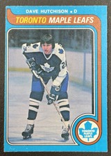 1979-80 O-Pee-Chee OPC Hockey - #302 Dave Hutchison - Toronto Maple Leafs