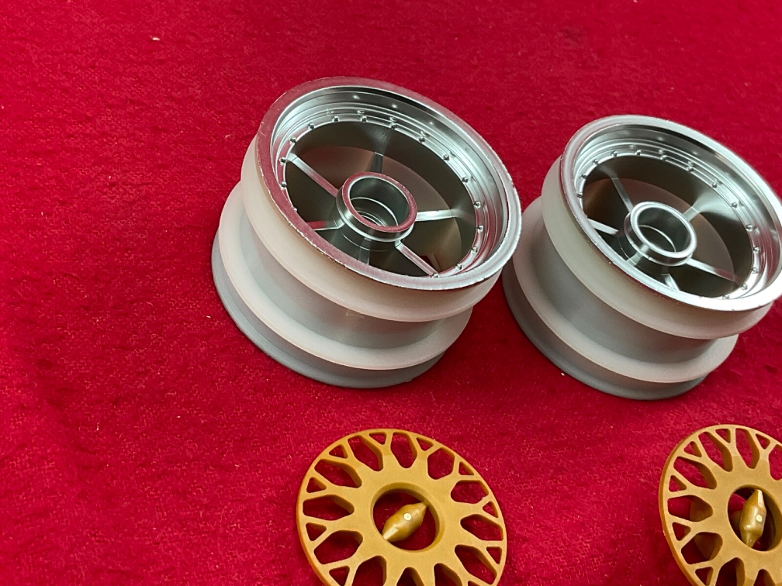 Rc10 Rims 2 TEAM ASSOCIATED RC10DS FRONT WHEELS + GOLD CAPS RC10 DS AE RIMS | eBay