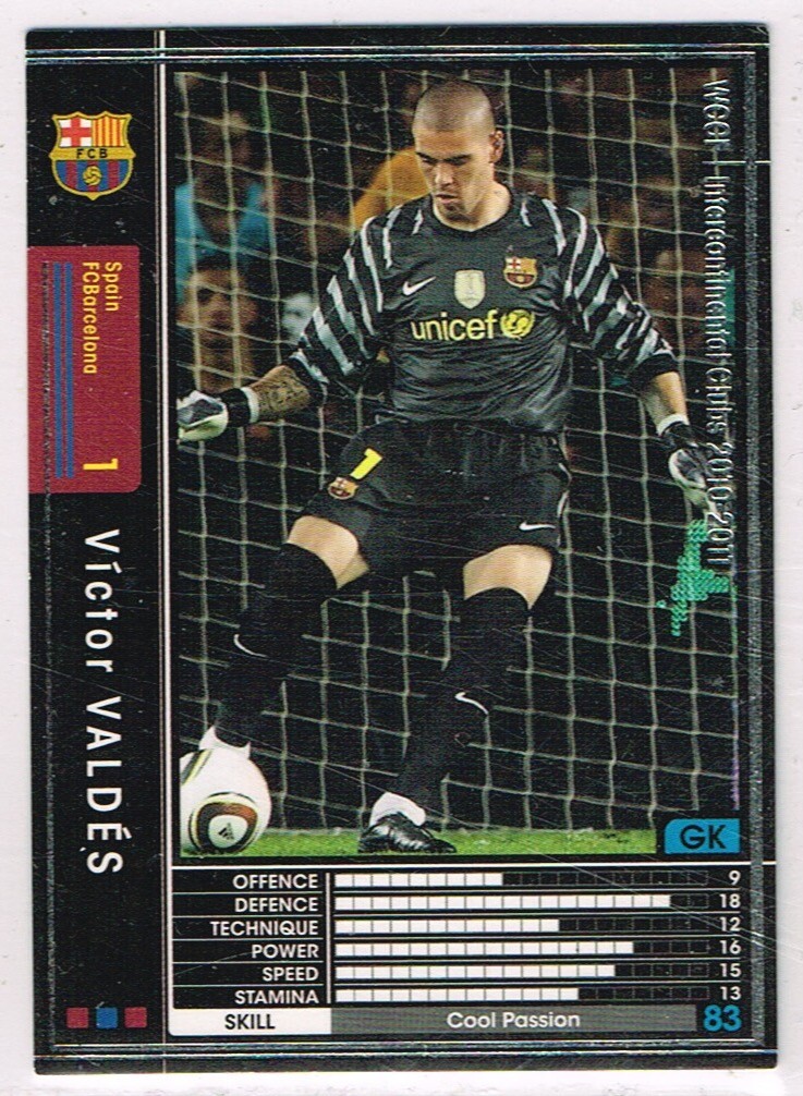 PANINI (JAPAN) ☆ WCCF - INTERCONTINENTAL CLUBS 2010-11 ☆ Cards
