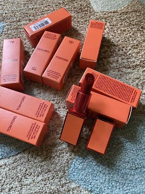 Tom Ford Lipstick Lip Color Matte ~ 16 SCARLET ROUG ~ 0.1oz/3g Full Size NIB