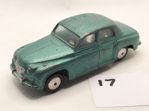 CORGI TOYS 204M ROVER 90 DIECAST MODEL CAR MECHANICAL TYPE 1956 METALLIC GREEN - Picture 1 of 5