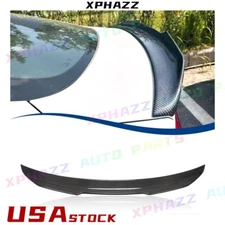 Real Carbon Fiber For 18-24 AUDI A5 S5 RS5 B9 Coupe PSM Style Rear Trunk Spoiler