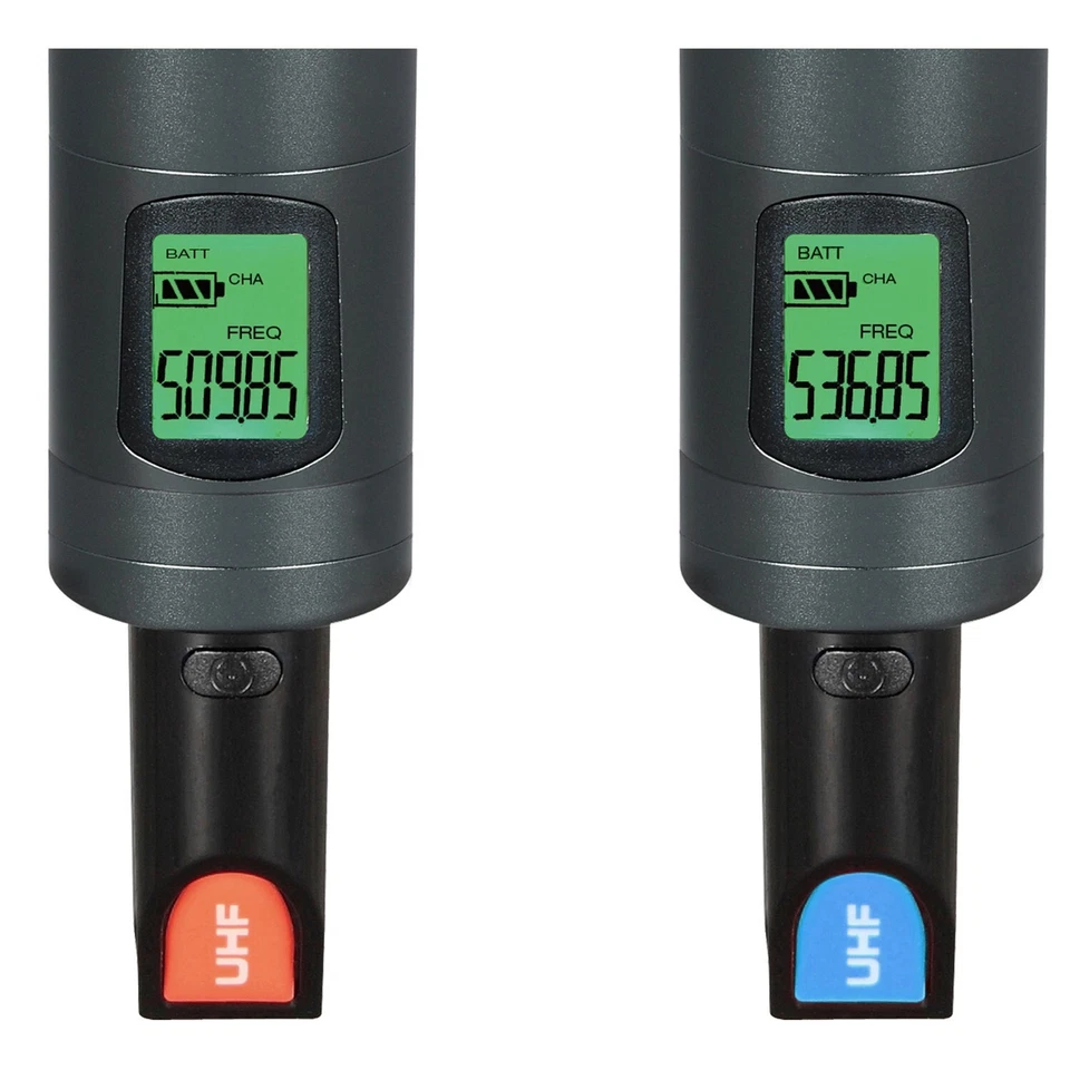 Berlingtone BT-56UM 120 Selectable Channel UHF Wireless Dual Handheld Microphone - Image 2 of 4