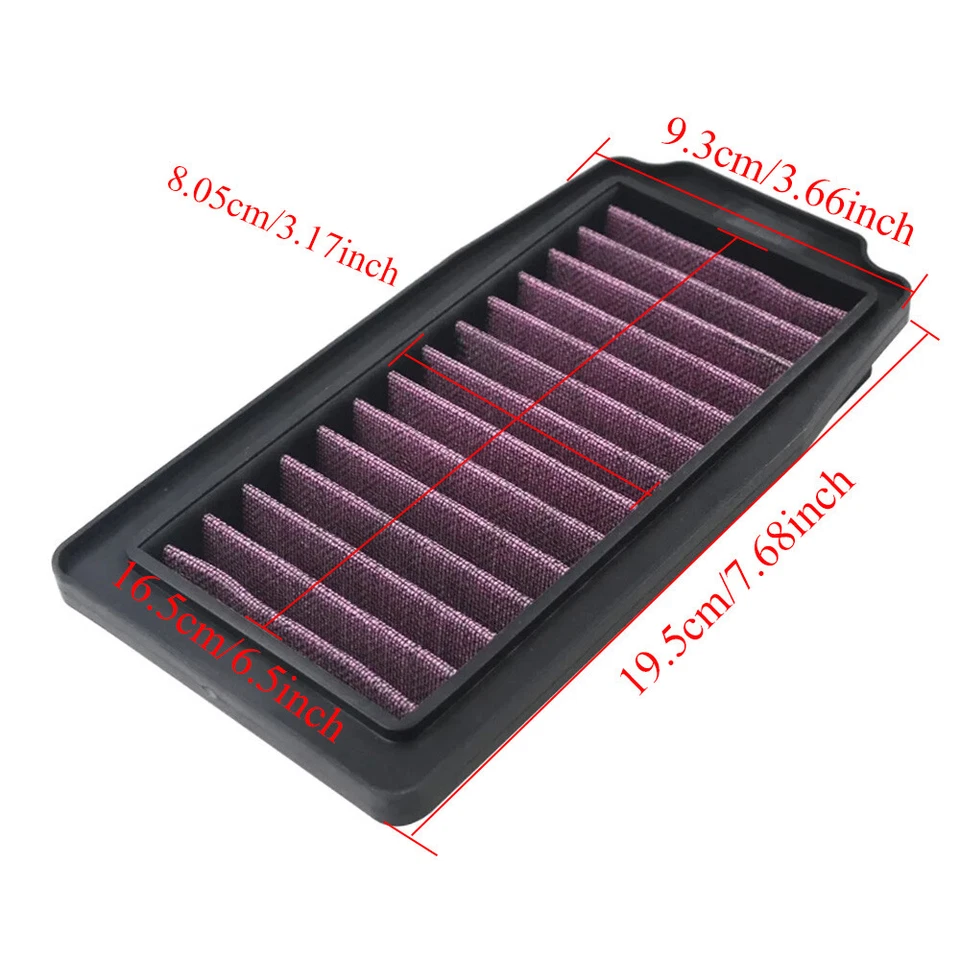 Filtro de aire para Suzuki GW250 Inazuma 2012-2017 GSX-R250 GSXR250 L3 2013 Foto 3 de 4