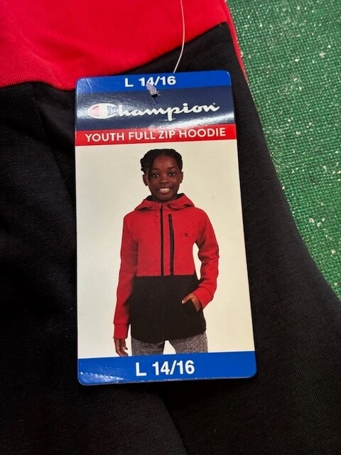 Sudadera con capucha Champion para niños nueva talla L 14/16 Foto 3 de 4