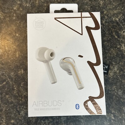 AirBuds Air 4 True Wireless Earbuds White/Bronze Charging Case 10hr
