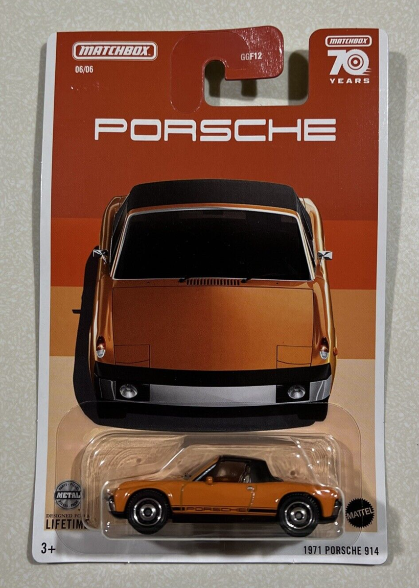 NEW 2023 Matchbox 1971 Porsche 914 Orange/black 70th Anniversary