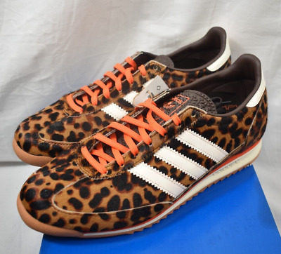 Size 8.5 -Women's Adidas SL72 OG 'Cheetah Leopard Orange Size 8.5 -Women's Adidas SL72 OG 'Cheetah Leopard Orange