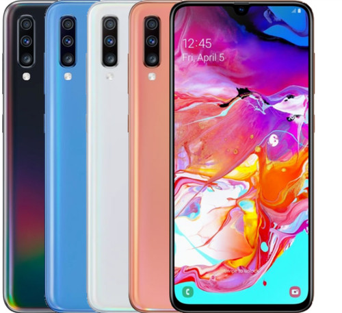 Samsung Galaxy A70 Smartphone alle Farben & Speicher 6,7" (entsperrt) - C-Ware