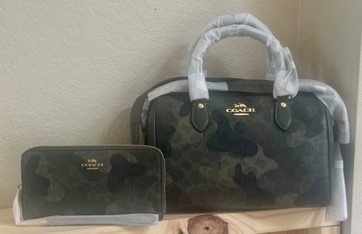 Coach Camouflage Satchel/Top Handle Bag Handbags & Bags for Women