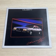 1984 Chevrolet Celebrity Sales Brochure