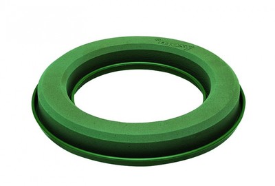 Ringe Adventskranz Steckschaum, Wassersp., 35 cm Steckschwamm Kranz Steckmoos