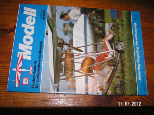 MODELL revue modélisme avion en allemand 10/1985 - Afbeelding 1 van 1