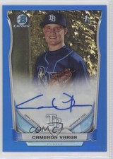 2014 Bowman Draft Chrome Pick Blue Refractor 38/150 Cameron Varga Auto 1l5