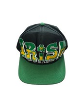 Vintage Top Of The World 90s Notre Dame Fighting Irish Graffiti Fitted 7 3/8 Hat