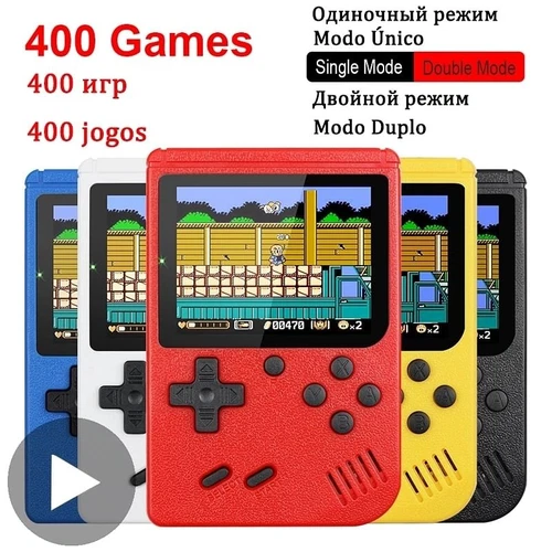 Multicolor Game Players 400-in-1 Game Consoles Handheld Portable Retro Tv Video - Picture 6 of 8