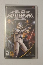 Sony PSP: Star Wars: Battlefront II Complete CIB Game, Tested and Works