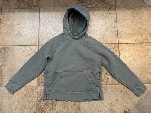 Athleta Girl Army Green Hoodie Sz L/12 with Army Print Chit Chat Tight Sz M 8-10 - Picture 2 of 20