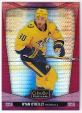 2024-25 O-Pee-Chee Platinum Hockey Red Prism #45 Ryan O’Reilly #171/299