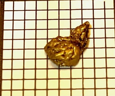 Echtes kristallines schweizer Berggold, Naturgold, Goldnugget, Goldstufe, Gold