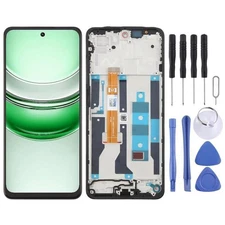 For Realme 14x RMX5020 RMX3943 LCD Display Touch Screen Digitizer Assembly Frame