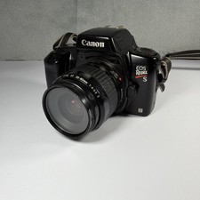 Canon EOS Rebel S II 35mm Film SLR Camera 35-80mm Lens Black UNTESTED