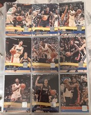 Panini Miami Heat 2010-11 NBA Basketball Trading Card Lot Wade James Bosh Miller