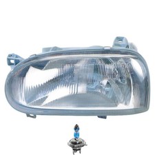 Scheinwerfer rechts manuell inkl. OSRAM Lampen H4 für VW Golf III 1H1 1E7 1H5