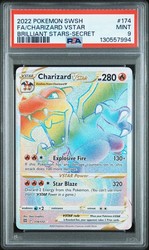Charizard VSTAR Secret Rare Holo 174/172 Brilliant Stars