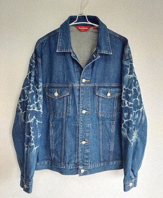 ジャケット・アウター ~supreme~ Shibori Denim Trucker Jaket L Supreme Shibori Denim Trucker Jacket (SS23) - $298