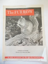 Magazine vintage 1954 John Deere The Furrow - Conrad Klooster - Ellsworth, Michigan