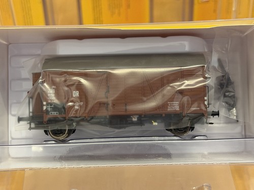 Brawa 47954 - Spur H0 Güterwagen Ms mHB DR, III   | Condition: Neu