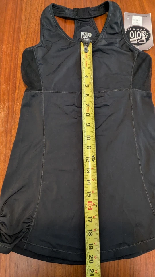 Top DeSoto Mujer Carrera Sprinter Con 3 Bolsillos Talla Grande $78 Foto 4 de 4