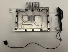 EK-backplate and EK-Quantum Vector TUF RTX 3080/3090 D-RGB Nickel + Plexi.