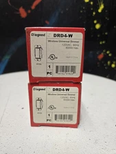 Legrand WattStopper DRD4-W Wireless Universal Dimmer, 120VAC, 60Hz, 600W max.