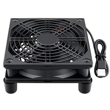 Cooling Case Fan for Receiver DVR Xbox TV Box Router 120mmx25mm 5V USB Power