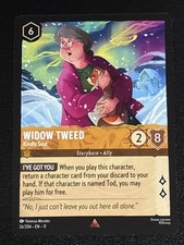Disney Lorcana Winterspell Widow Tweed - Kindly Soul 26/204 NM Rare