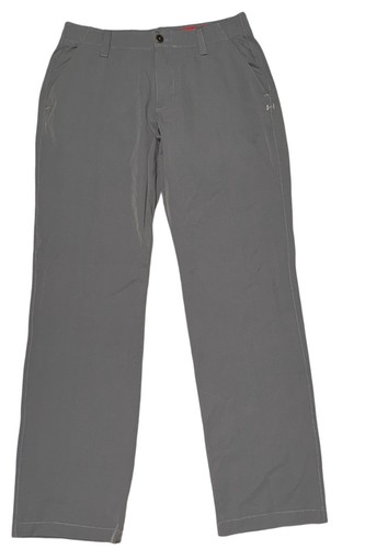 Under Armour Match Play Golf Pants Mens 34x32 Gray Performance Athletic Stretch