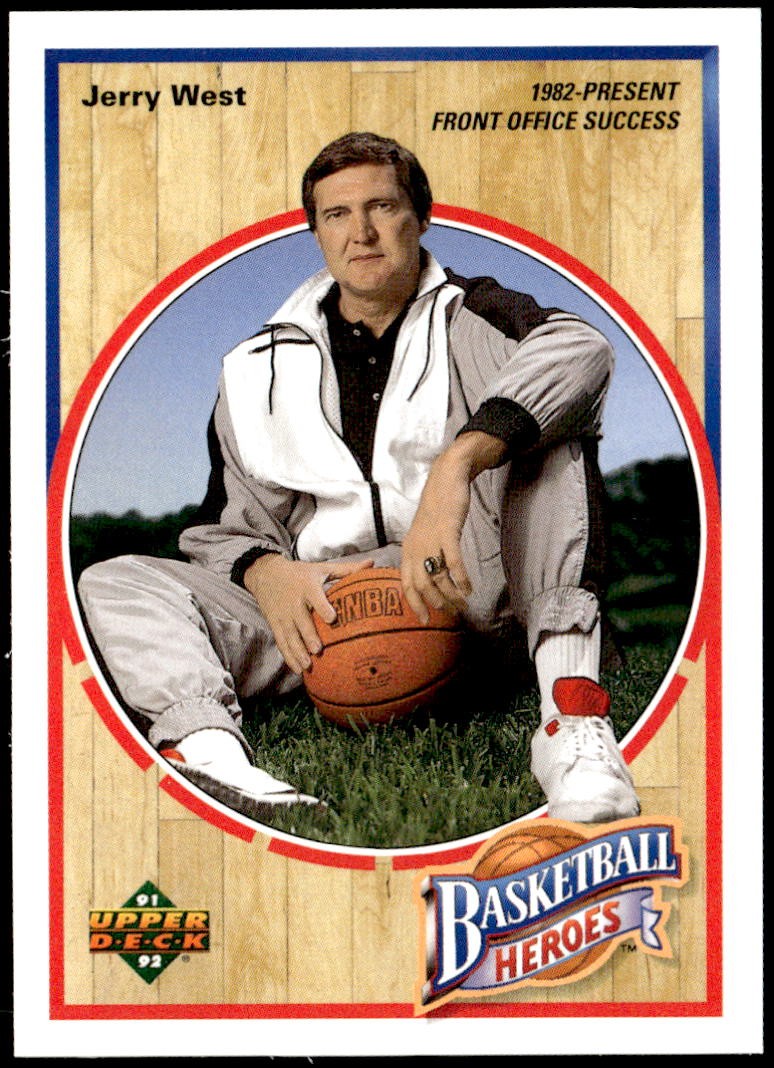 1991-92 Upper Deck #8 Jerry West Basketball Heroes: Jerry West E1