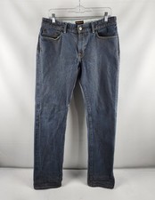 Civilianaire Jeans Mens 31x33 Gray Japanese Selvedge Slim Ring Spun Cotton Denim